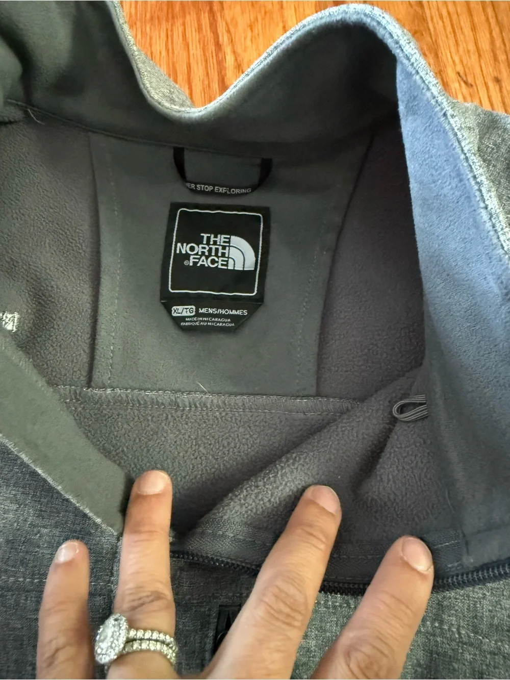 The North Face NF Apex Bionic Windwall Softshell XL Coat Jacket NWOT